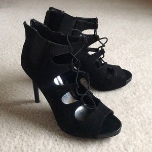 Jennifer Lopez Suede Heels